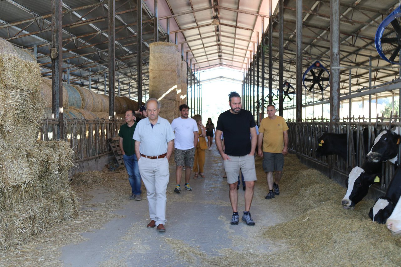 Boehringer Ingelheim organizou unha viaxe profesional para mostrar o sistema de produción de Menorca