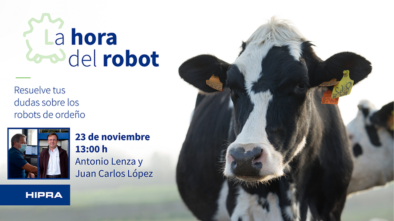 O equipo de DeLaval intervirá na sexta emisión de La hora del Robot de Hipra