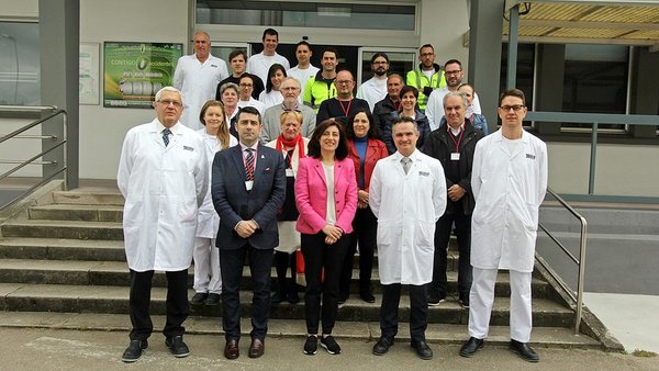 A planta de Nestlé en Pontecesures recibe a visita da conselleira do Medio Rural