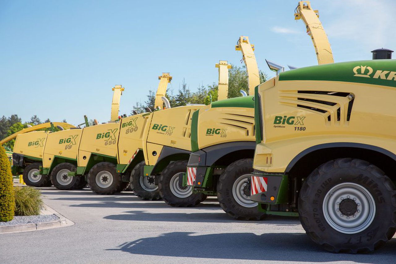 A picadora Big X de Krone cumpre 20 anos