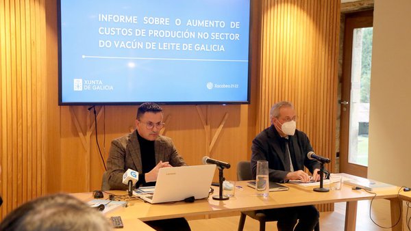 Os custos de produción dos gandeiros de leite en Galicia soben 4 céntimos por litro en 2021