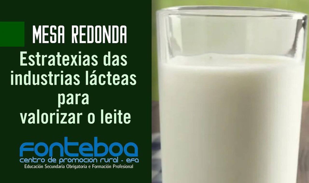 Mesa redonda sobre as estratexias das industrias para revalorizar o leite en Fonteboa