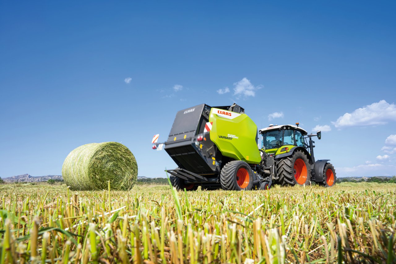 Claas presenta as novas rotoempacadoras Variant 500 para a campaña 2023