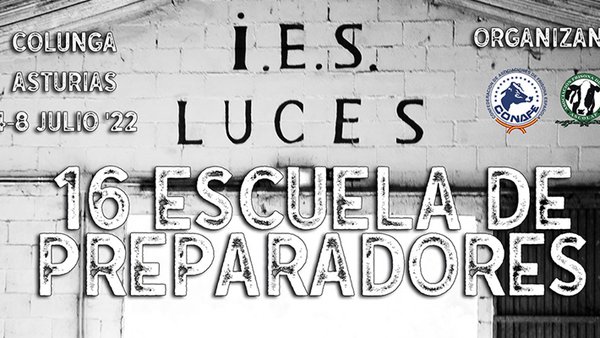 Chega a 16.ª edición da Escola de Preparadores de Conafe
