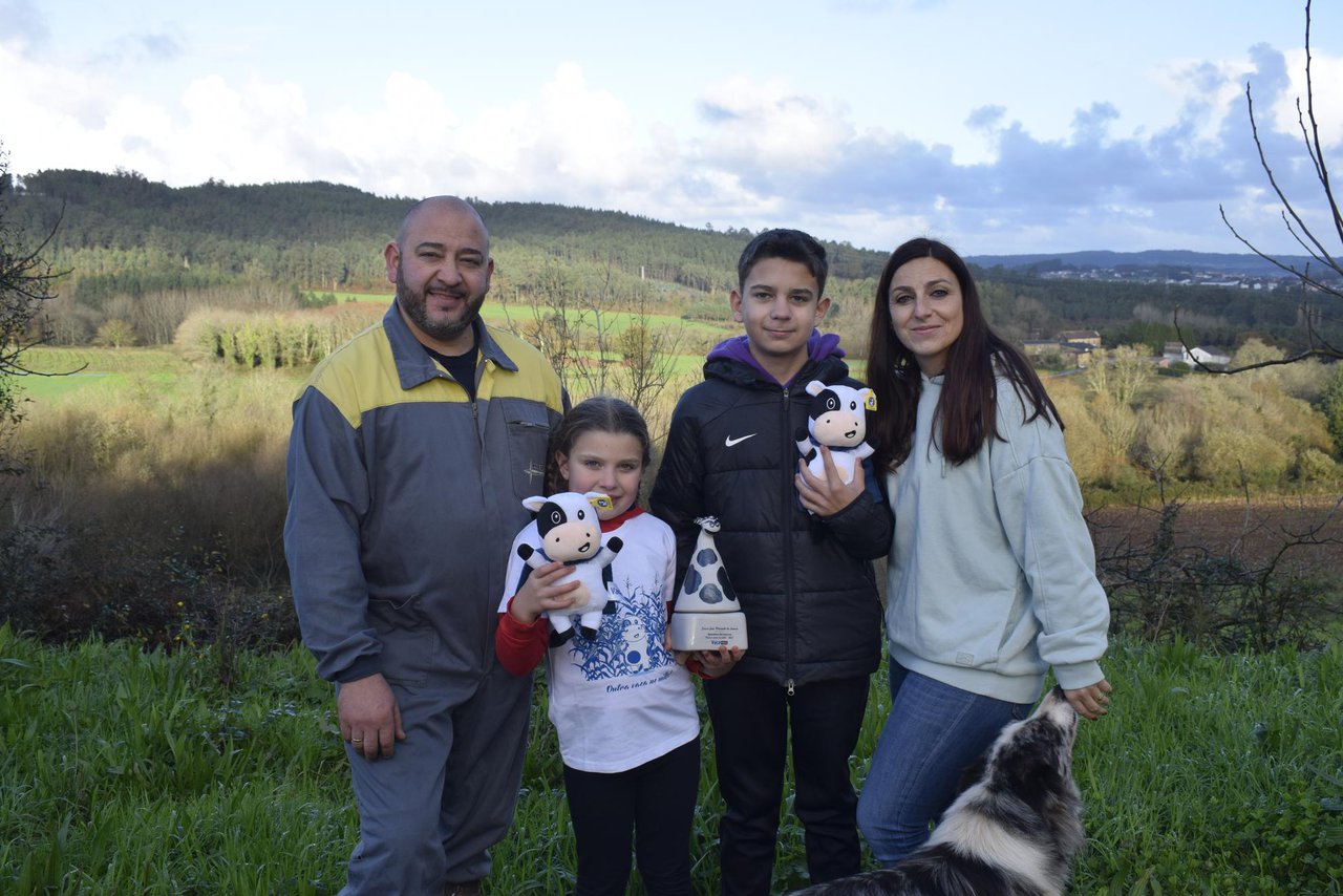 Finca San Mamede recibe o premio do concurso "Outra Vaca no Millo" 2025