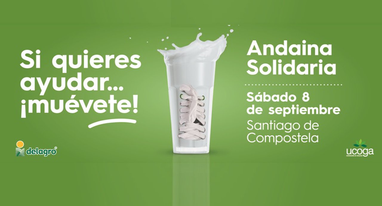 Delagro e Ugoca organizan unha “andaina” solidaria en Santiago o vindeiro sábado