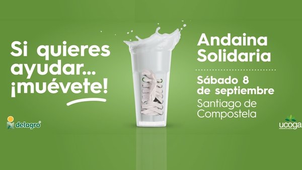Delagro e Ugoca organizan unha “andaina” solidaria en Santiago o vindeiro sábado