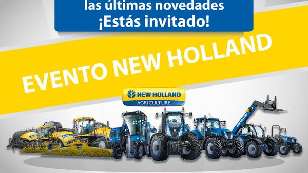 New Holland presentará as súas novidades o día 10 de abril en Galicia
