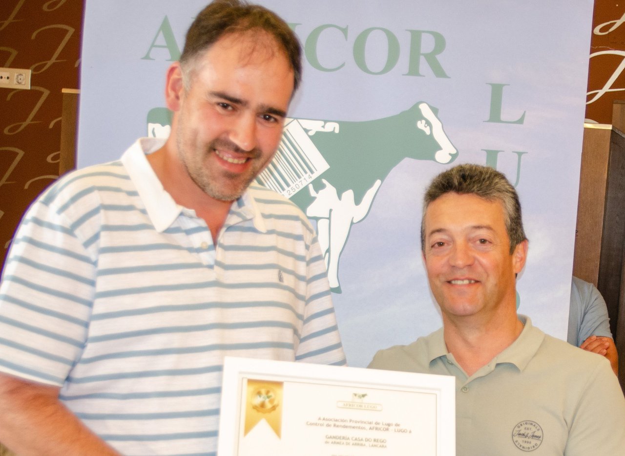 Africor Lugo hizo entrega de los premios a las mejores ganaderías de la provincia en 2022