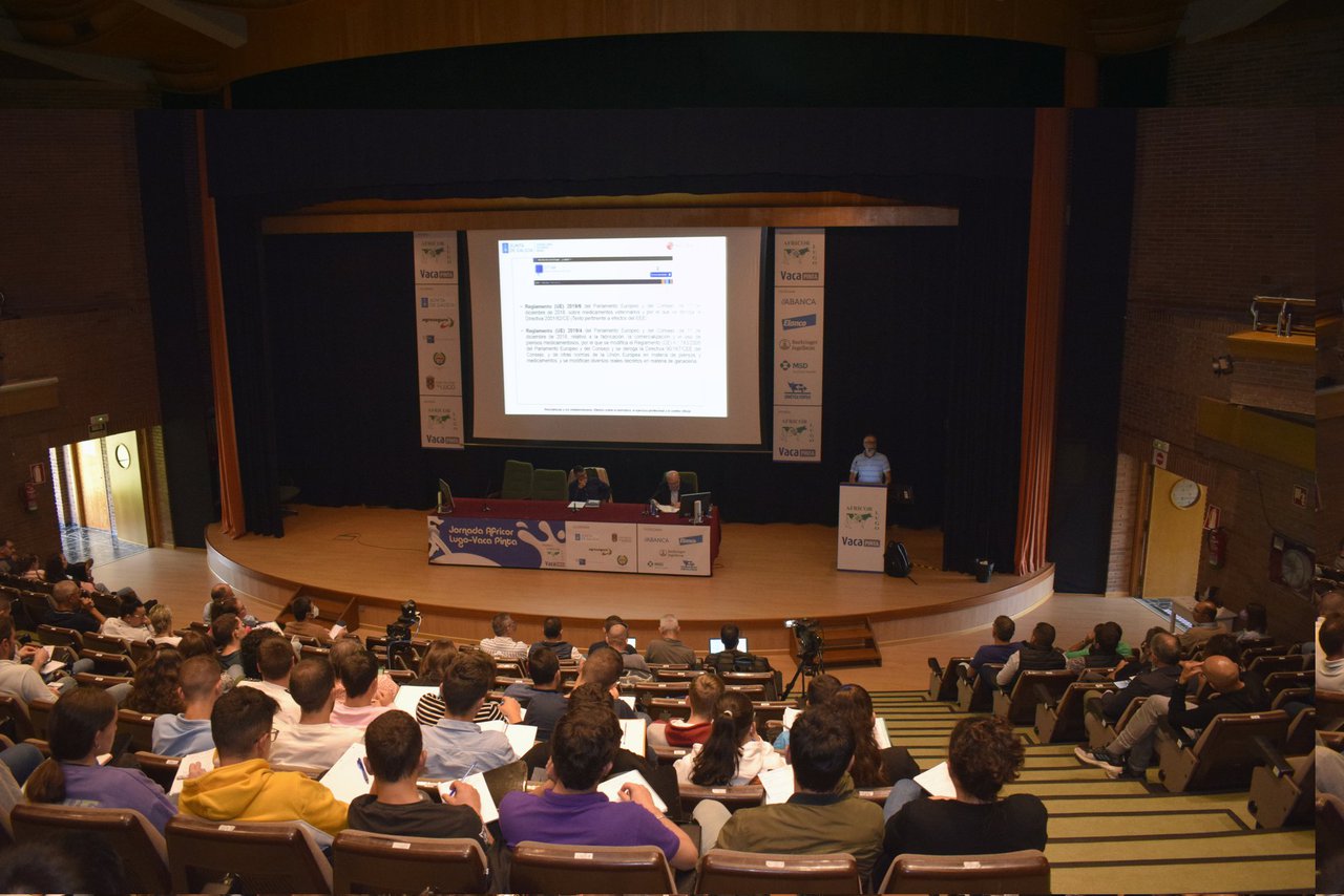 A Facultade de Veterinaria acolleu a Xornada Técnica de Africor Lugo e Vaca Pinta