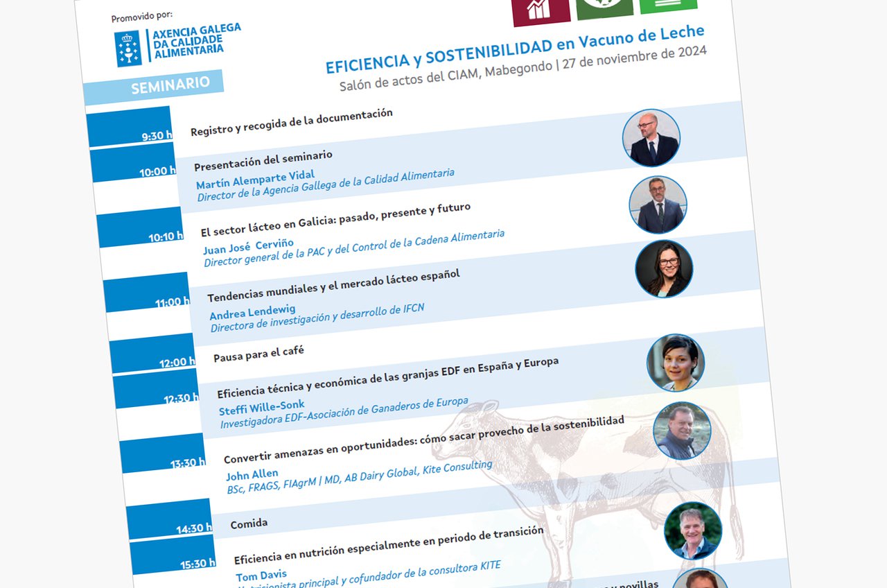 Eficiencia y sostenibilidad en vacuno lechero, a estudio la próxima semana en el CIAM