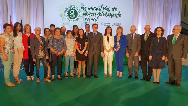 O grupo Mulleres de Seu de CLUN, premio Agader 2018