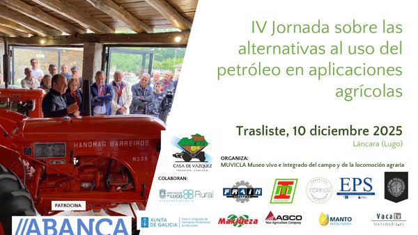 O Muvicla organiza a IV xornada sobre as alternativas ao petróleo en agricultura