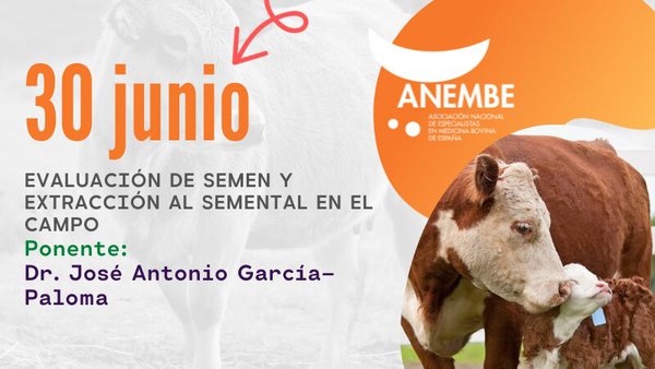 Anembe celebra hoxe un webinario sobre avaliación do seme