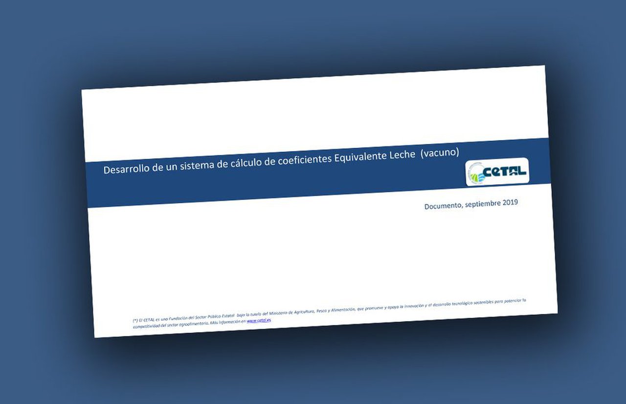 Sistema de cálculo de coeficientes Equivalente Leche para el vacuno de leche