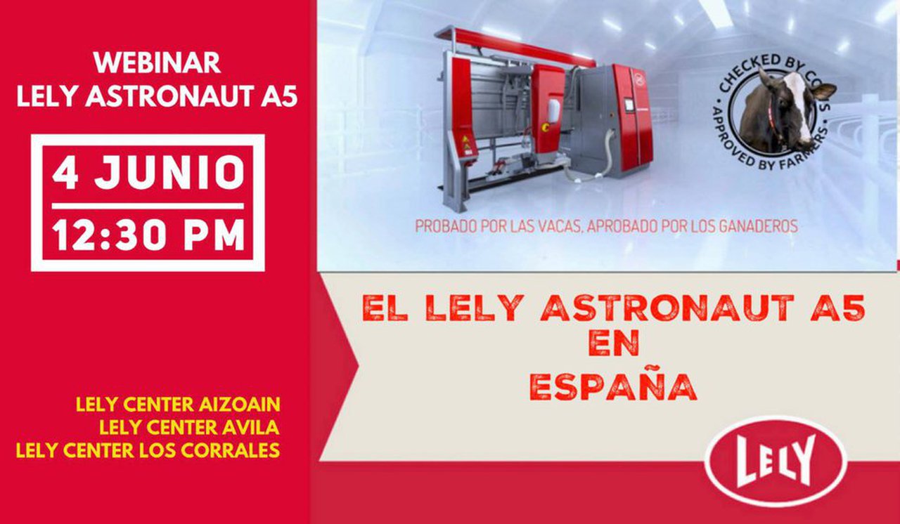 Jornada online sobre el Lely Astronaut A5 en España