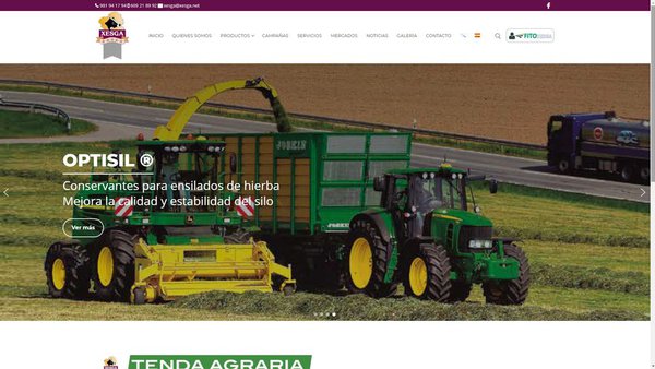 Xesga estrea nova página web