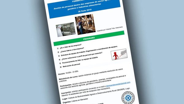 Jornada sobre gestión de personal en el sector ganadero