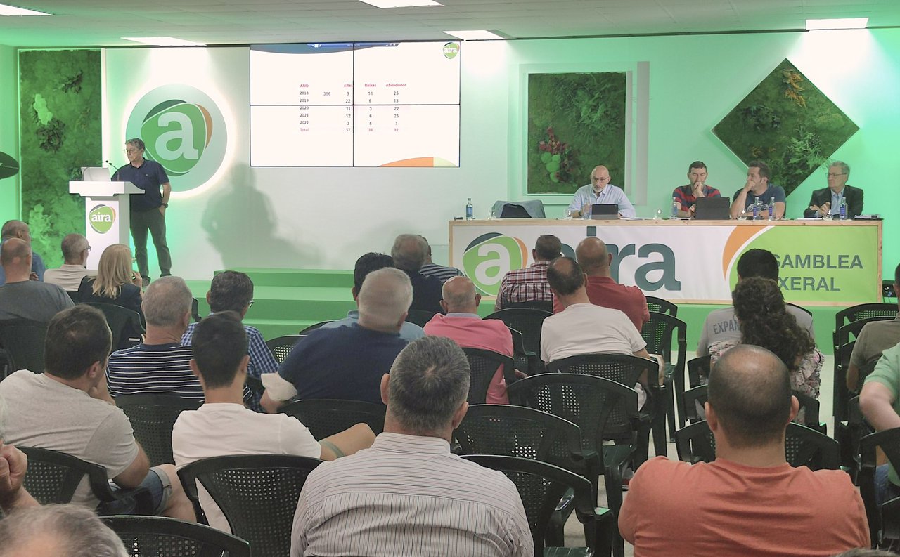 A cooperativa Aira pecha o 2021 cun crecemento do 9 %