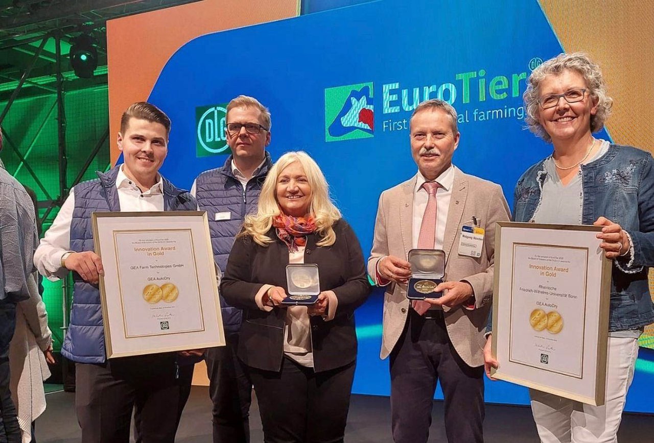 GEA AutoDry, medalla de ouro dos Premios á Innovación en EuroTier 2022