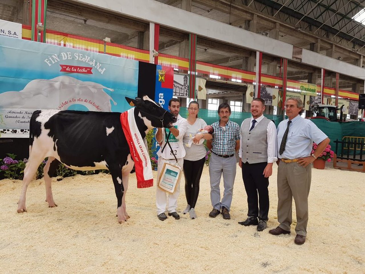 Gloria Brady Albis, xovenca gran campiona de Cantabria