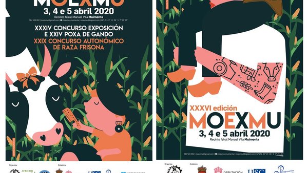 Así son os carteis da Moexmu 2020