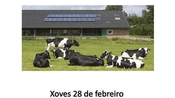 Xornada sobre enerxías renovables e aforro enerxético nas explotacións en Meira