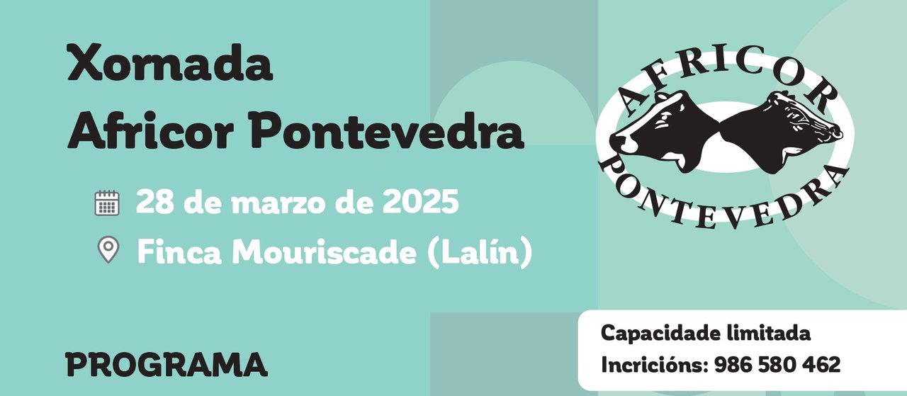Africor Pontevedra organiza o venres 28 a súa xornada técnica en Finca Mouriscade