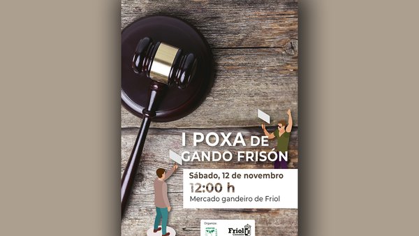 Africor Lugo celebrará a súa primeira poxa en Friol o 12 de novembro