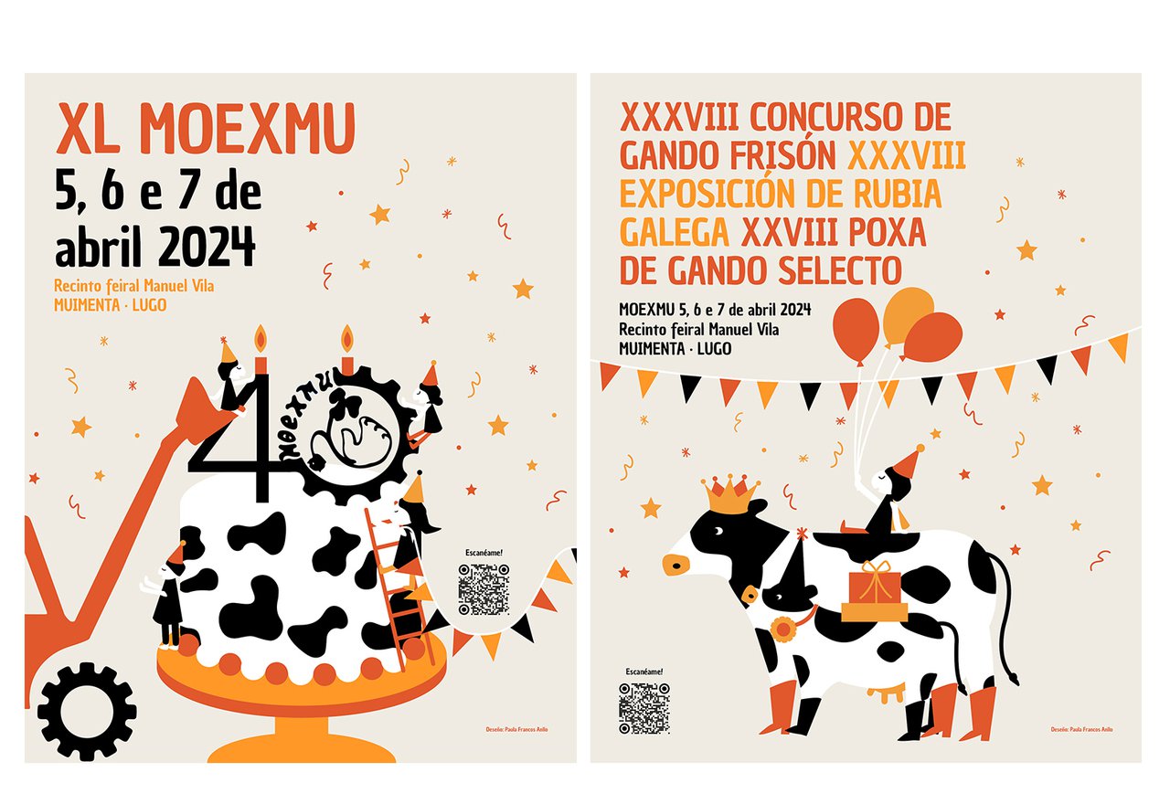 Os carteis da Moexmu celebran a súa 40.ª edición