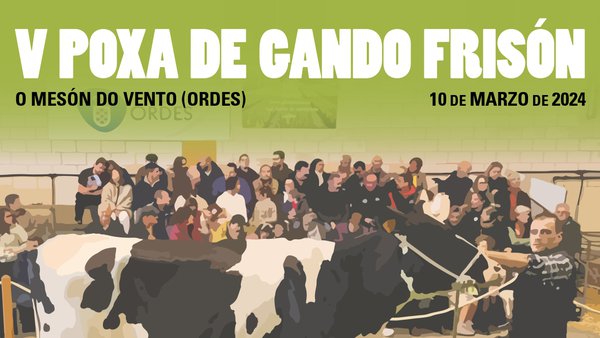Ya disponible el catálogo de la quinta edición de la Subasta de Ganado Frisón en Ordes