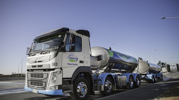 O prezo dos lácteos en Fonterra queda en 4.143 $/tonelada na poxa de Fonterra