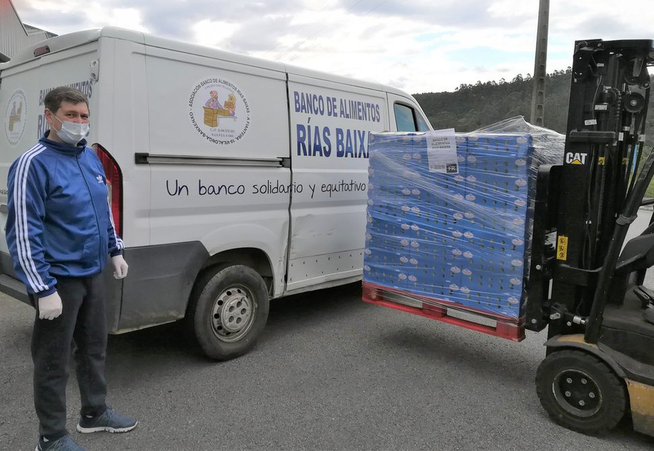 Clun dona leche y derivados lácteos a entidades sociales