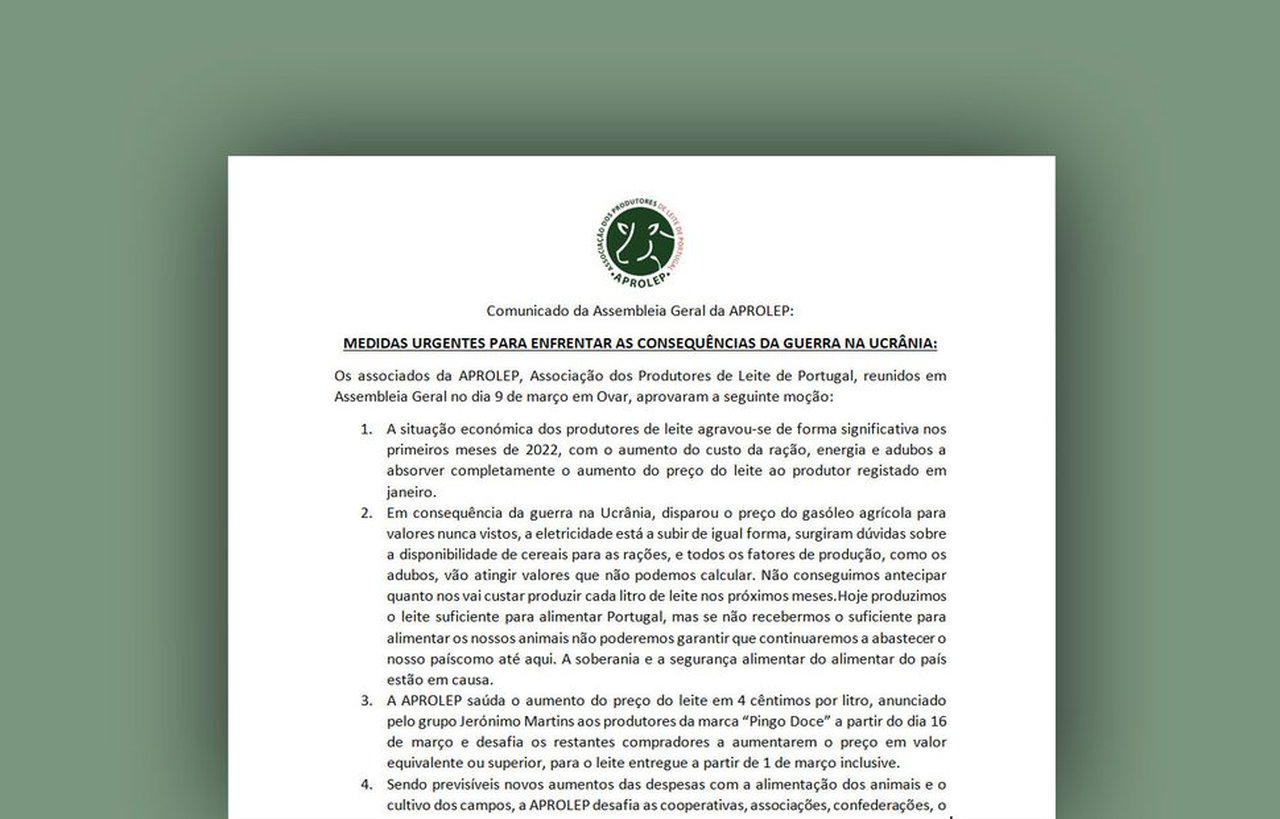 Aprolep solicita medidas urxentes para afrontar as consecuencias da guerra de Ucraína