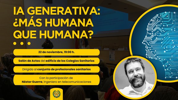 El Colegio de Veterinarios de Lugo ofrece una sesión de Inteligencia Artificial con Néstor Guerra