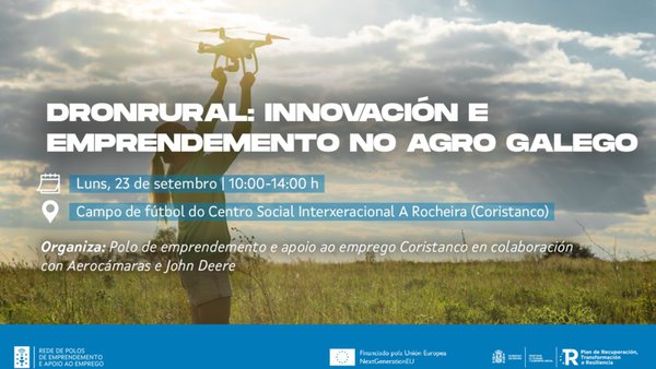Jornada sobre innovación y emprendimiento en el agro gallego en Coristanco