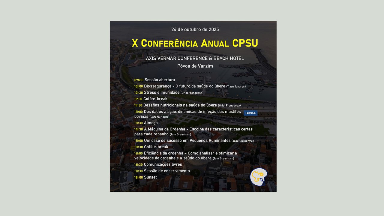 A X conferencia anual do CPSU terá lugar o 24 de outubro en Póvoa de Varzim