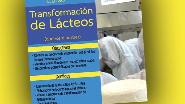 A EFA Fonteboa organiza un curso de transformación de produtos lácteos