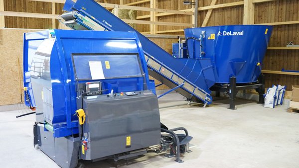 DeLaval lanza un novo robot de alimentación autónomo