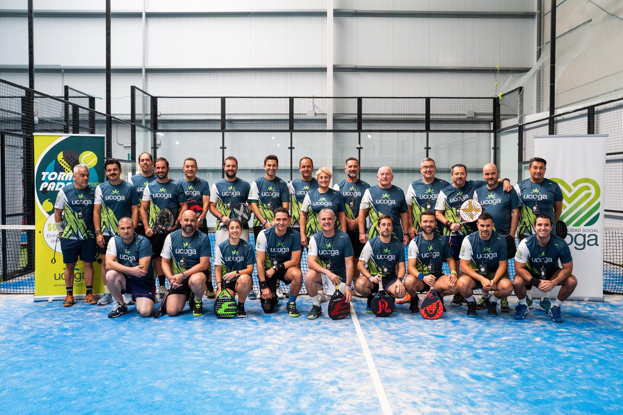 Éxito do IV Torneo Solidario de Pádel Ucoga