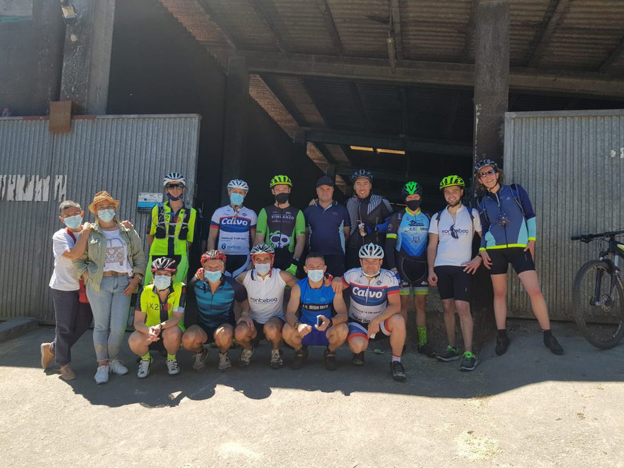 A EFA Fonteboa celebrou o Día do Leite cunha ruta en bicicleta