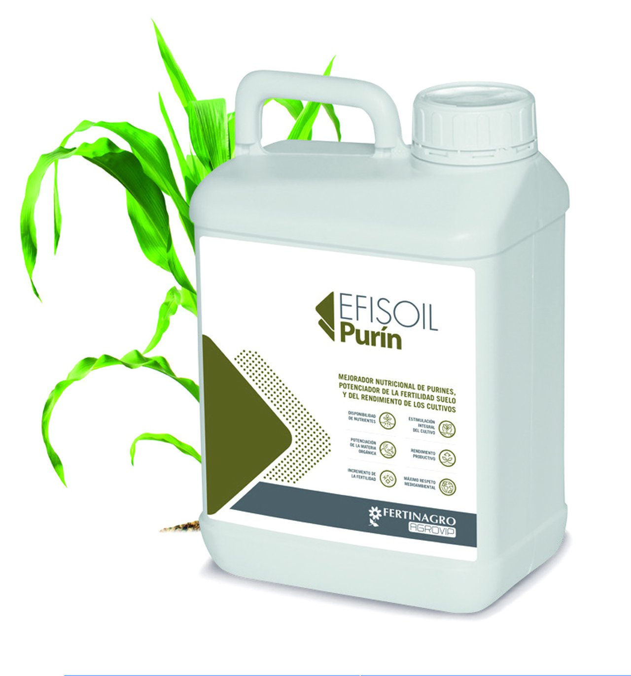 EFISOIL PURÍN, un mejorador nutricional de purines que potencia la fertilidad del suelo y el rendimiento de los cultivos