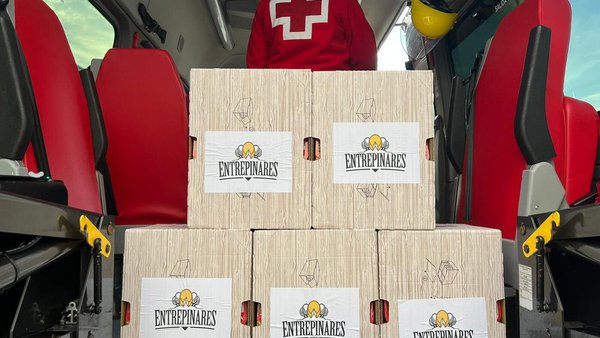 Grupo Entrepinares realiza unha doazón de 1.600 racións de queixo a Caritas e Cruz Vermella na provincia de Lugo