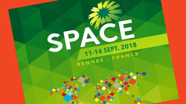 O SPACE 2018 reunirá 1.400 expositores en Rennes