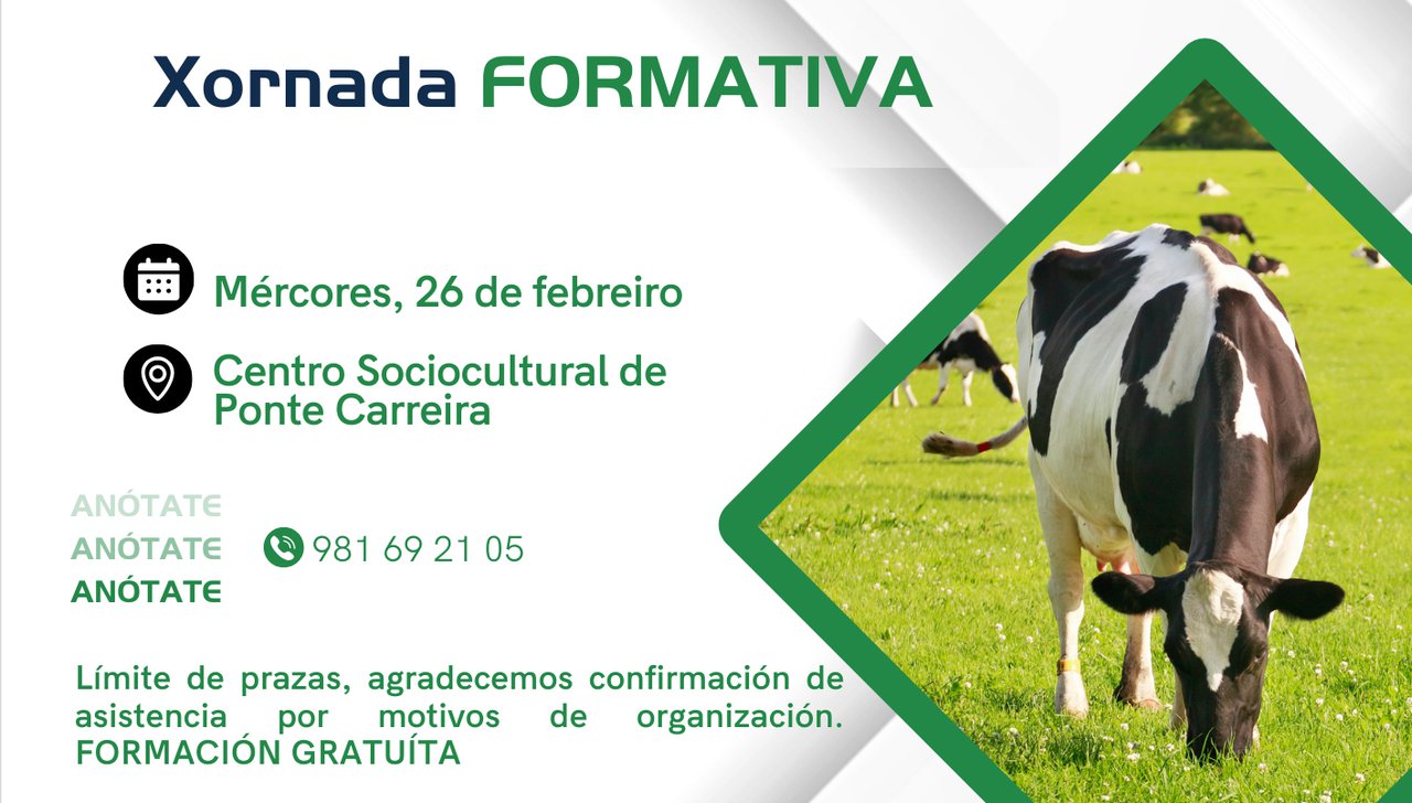 Central de Frades organiza mañana una jornada formativa para ganaderos en Ponte Carreira
