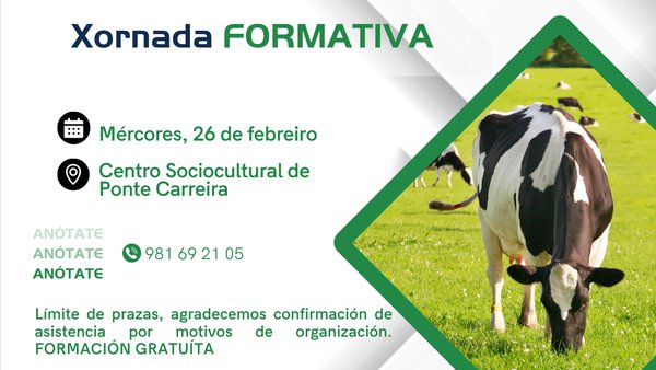 Central de Frades organiza mañana una jornada formativa para ganaderos en Ponte Carreira