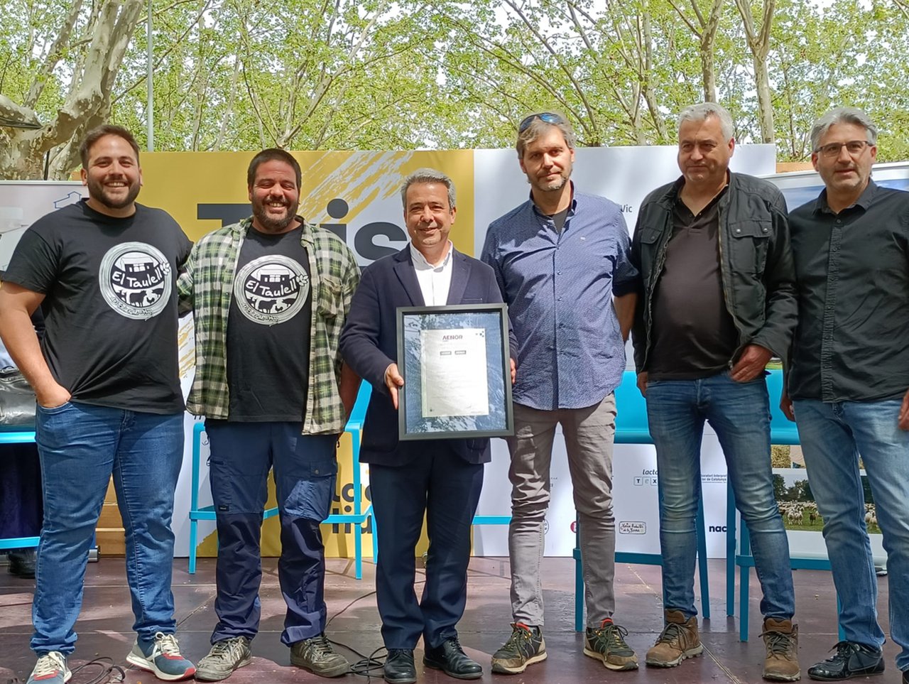La Torre, por un proxecto conxunto coa gandería El Soler de n'Hug, obtén a certificación de Leite Beta Caseína A2