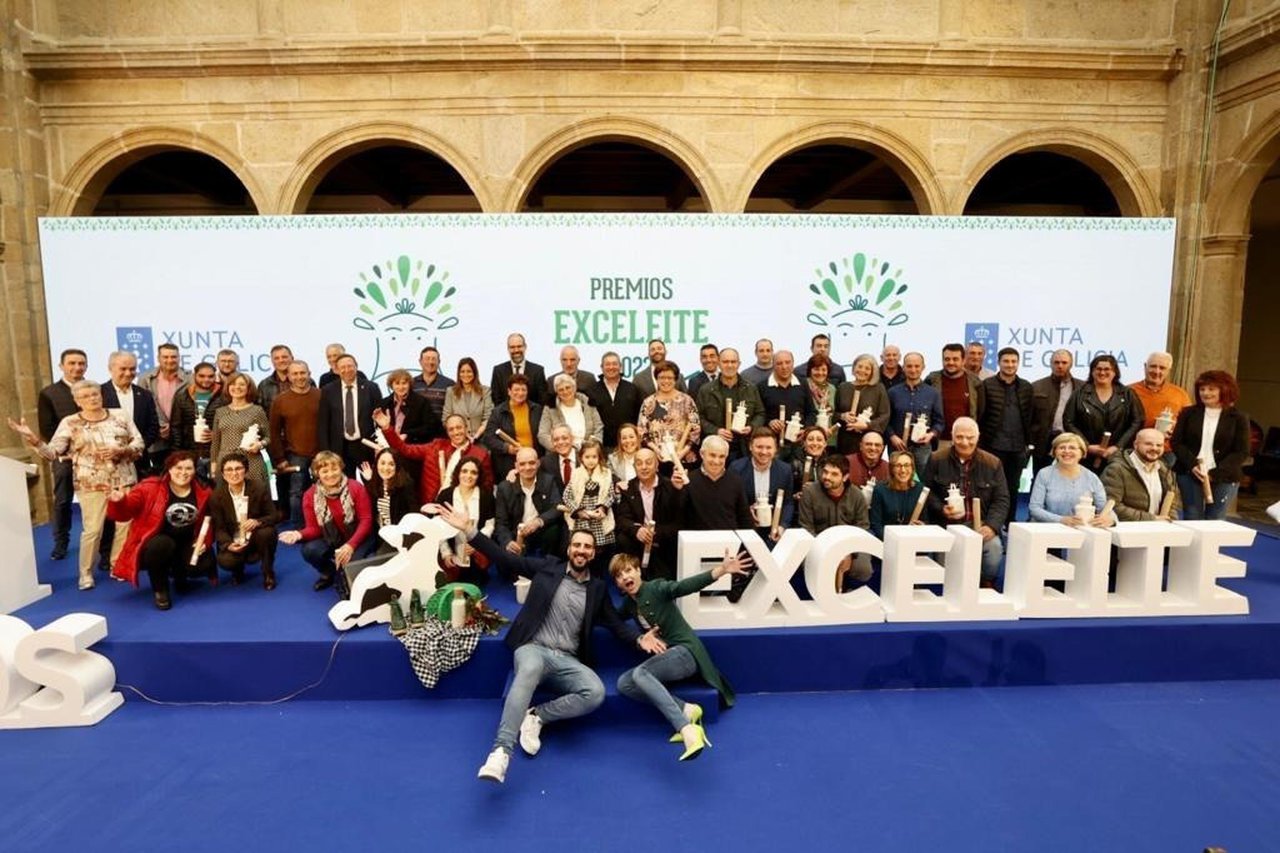 Entregados os Premios Exceleite á excelencia hixienico-sanitaria das ganderías galegas de leite cru de vaca