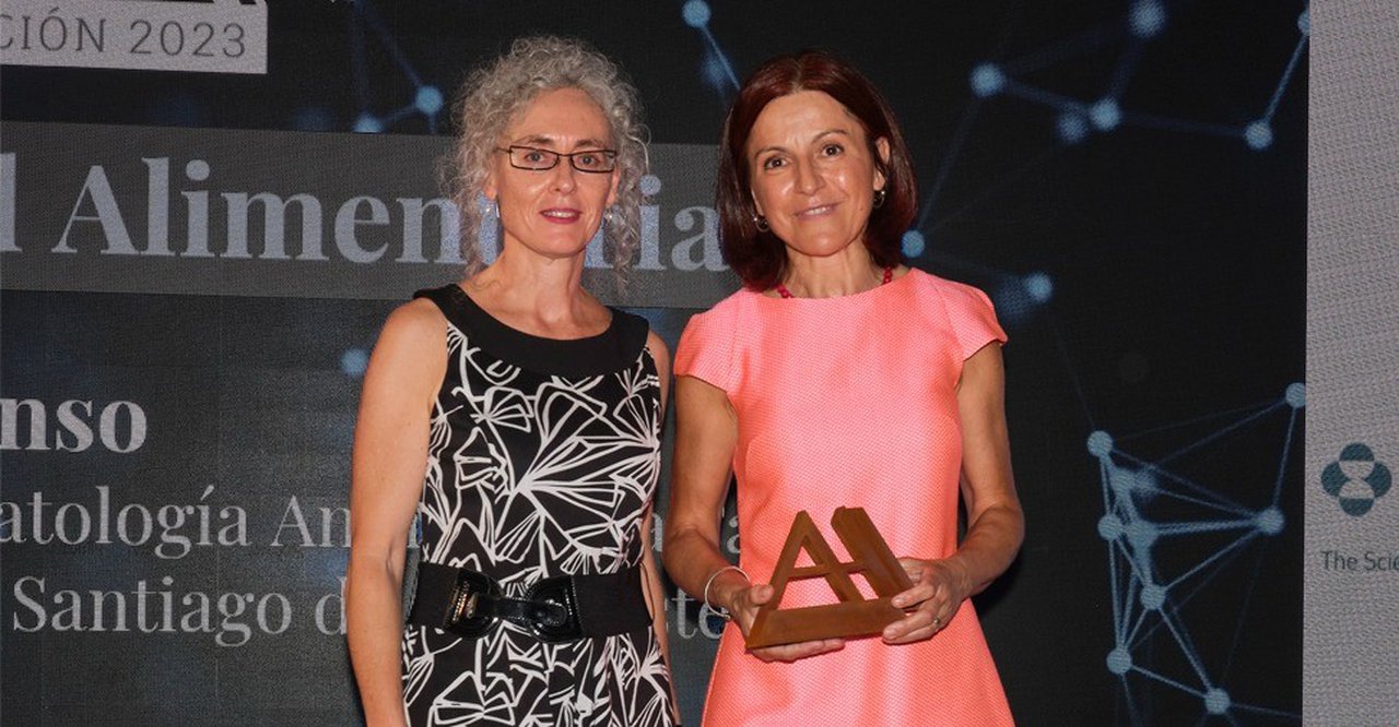 Marta López, distinguida co premio de Saúde Animal España na categoría de Seguridade Alimentaria