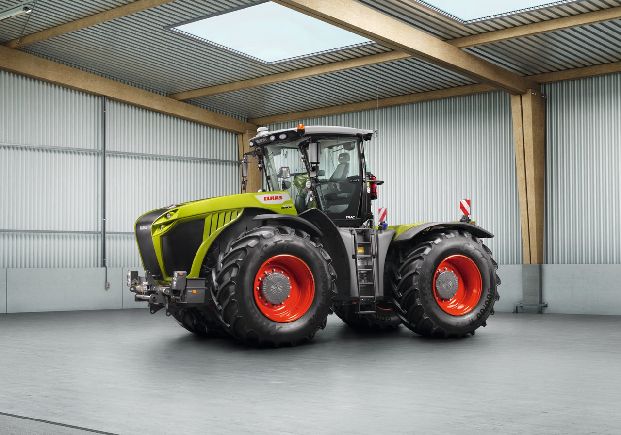A xeración Stage V do Xerion de Claas recibe unha ampla renovación